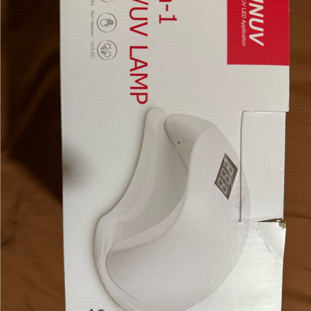 White UV LED Nail Lamp